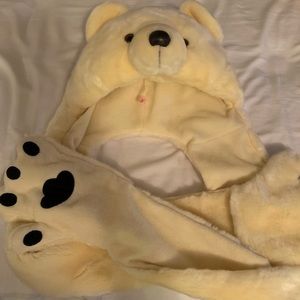 Bear Hat and Scarf - moving sale